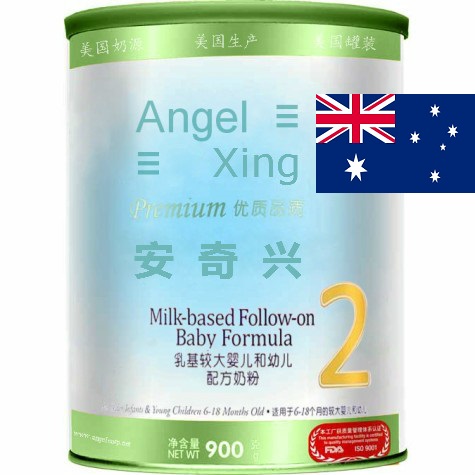 Angel-Xing [Stage 2]<br>Premium Older Infant Formula with Iron<br>安奇兴®[2段]优质加铁较大婴儿奶粉