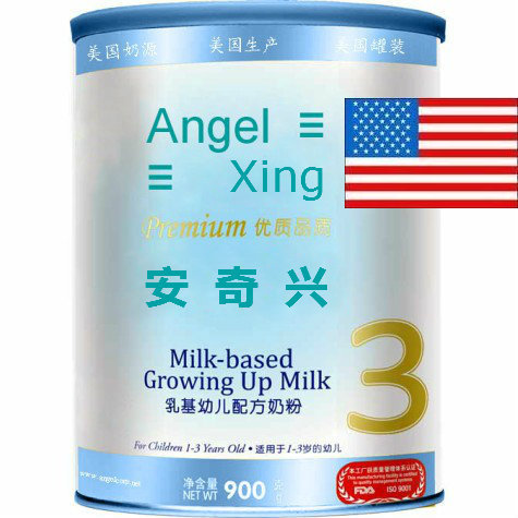 Angel-Xing [Stage 3]<br>Organic Toddler Formula with Iron<br>安奇兴®[3段]有机加铁幼儿奶粉